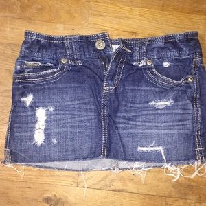 Jean skirt
